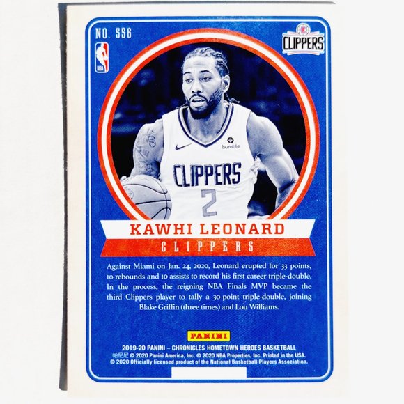 Los Angeles Clippers (Kawhi Leonard) - BKBL [13_KL1] - Picture 3 of 3